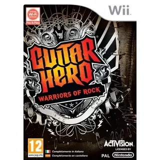 WII GUITAR HERO 6 WARRIORS OF ROCK