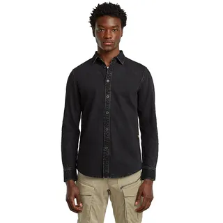 G-star Clean Slim Fit Langarmhemd - Worn In Oyster Shell - M