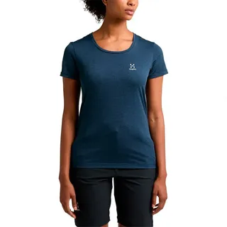 Haglöfs Haglofs Ridge Hike Kurzarm-t-shirt - Tarn Blue Solid - S