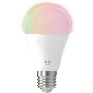 EGLO Connect E27 LED Leuchtmittel A60, Smart Home Glühbirne, 9 Watt (entspricht 60 Watt), 806 lm, 1700 K-6500K, dimmbar, Weißtöne und Farben einstellbar, inklusive Fernbedienung