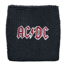 AC/DC Logo - Wristband Schweißband schwarz, Onesize