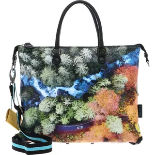 Gabs Leder Schultertasche G3 Plus Holiday Bag Autumn Drive bunt - Bunt