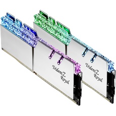 Bild Trident Z Royal silber DIMM Kit 32GB, DDR4-4000, CL18-22-22-42 (F4-4000C18D-32GTRS)