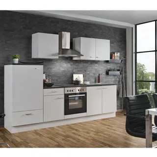 Menke Küchenzeile White-Classic 270 cm weiß