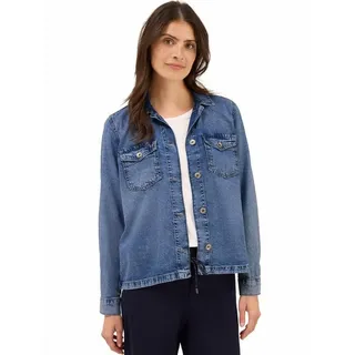 Cecil Damen 2116794 Denim Overshirt Authenti 10239 authentic used wash L (42)