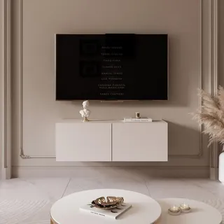 idohome TV-Lowboard 100 cm Kaschmir Matt