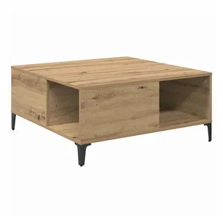 vidaXL Couchtisch Artisan-Eiche 80 x 80 x 36,5 cm Holzwerkstoff - Braun