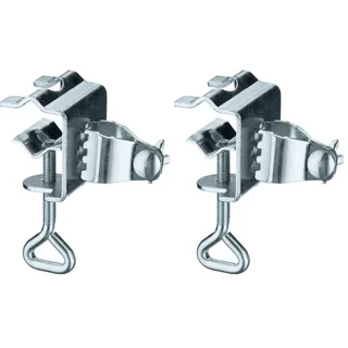 Schneider Tischklammer für Gartenschirme, 801-00, Stahl, 0.3 kg, Silber (Packung mit 2)