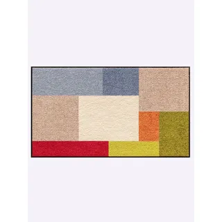 Fußmatte HEINE HOME Gr. 7, beige, bunt, B:110cm H:7mm L:170cm, Polyamid, Teppiche, Fußmatte