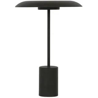 Tischleuchte , Schwarz , Metall , F , 28x39.5x28 cm , USB-Anschluss zum Laden von Smartphones, USB-Anschluss zum Laden von I-Phones, Touch (on/off) , Lampen & Leuchten, Innenbeleuchtung, Tischlampen, Tischlampen