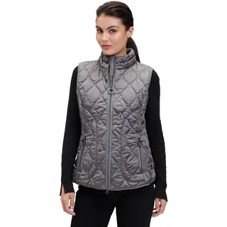Betty Barclay Steppweste mit Stehkragen grau