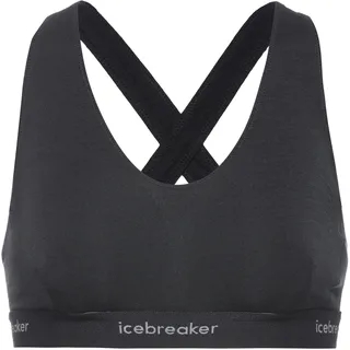 Icebreaker Merino 125 Cool-lite Sprite Racerback Sport-bh Schwarz XS