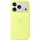 iPhone 17 Pro Silikon Case mit MagSafe Neongelb