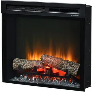 Dimplex Elektrokamin Einsatz XHD23 Firebox - Optiflame Flammeneffekt - Langlebige LED Lampen - Elektrischer Kamin mit Heizung - Kamineinsatz - Inklusive Fernbedienung - Schwarz