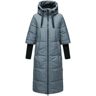 Navahoo Steppmantel »Steppmantel Ciao Miau XIV«, blau