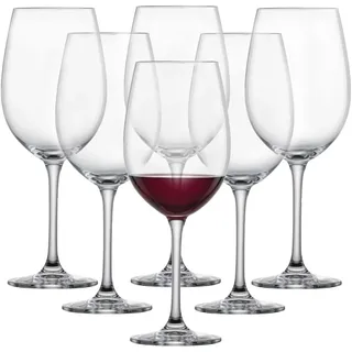 SCHOTT ZWIESEL Burgunder Rotweinglas Classico (6er-Set), klassische Burgundergläser für Rotwein, spülmaschinenfeste Tritan-Kristallgläser, Made in Germany (Art.-Nr. 123651)
