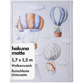 Hakuna Matte Wolkenweiche Spielmatte Baby 170x120x2,5cm, Tatami Matte