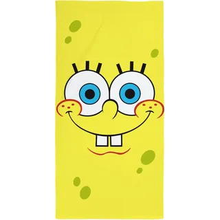 Character World Spongebob Kinderhandtuch 70 x 140 cm mehrfarbig