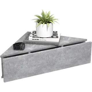 VCM Nachtschrank Usal 60 x 42,4 x 15 cm Grau