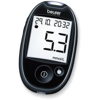 Beurer Blutzuckermessgerät GL 44 mmol/L Teststreifen 1 St