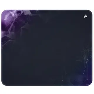 Corsair MM300 Sci-Fi Dark Mittleres Anti-Fray-Stoff-Gaming-Mauspad – 36cm x 30cm, Textilgewebe, rutschfeste Gummibasis, Verstärkte Genähte Kanten – Marineblau
