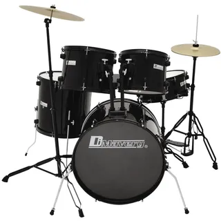 Dimavery DS-200 Schlagzeug Schwarz