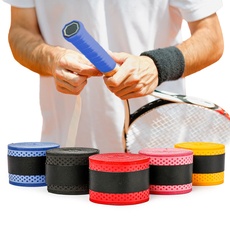 ActiveVikings Griffband Overgrip - Perfekte Anti Rutsch Bänder für Tennis Badminton Springseile und Squash Schläger (Blau)
