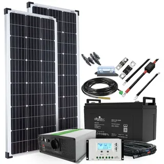 Offgridtec® Autark M-Master 200W Solaranlage - 1000W AC Leistung... - 0% MwST. (Angebot gemäß §12 USt Gesetz.)