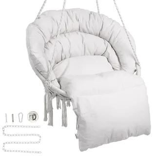 Vevor Hängesessel 150 kg Tragkraft Beige