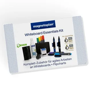 Magnetoplan Whiteboard Essentials Kit, Grau