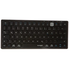 Bild Multi-Device Dual Wireless Compact Keyboard schwarz, USB/Bluetooth, DE (K75502DE)