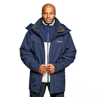 Berghaus Herren Cornice Interactive Gore-Tex wasserdichte Shell-Jacke | Strapazierfähige Regenjacke | Atmungsaktive wasserdichte Jacke, Dusk, M