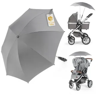 zamboo Universal Sonnenschirm für Kinderwagen & Grau
