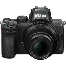 Bild von Systemkamera »Z 50 mit dem Objektiv NIKKOR Z DX 16-50 mm 1:3.5-6.3«, Fotokameras schwarz