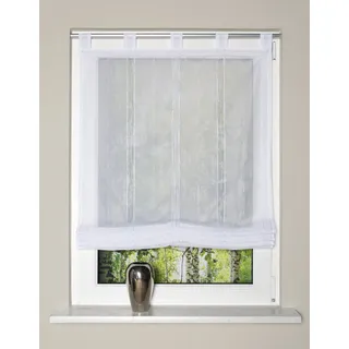 HOME WOHNIDEEN Raffrollo ¦ weiß ¦ Maße (cm): B: 140