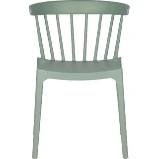 Woood Esszimmerstuhl BLISS Kunststoff grün 2er Set