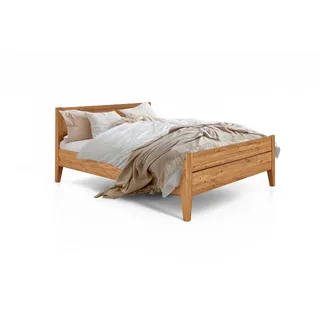 byoak Massivholzbett Elias 8 100x220 Wildeiche , Alteiche , Holz , Echtholz,Kerneiche , 100x220 cm , Schlafzimmer, Betten