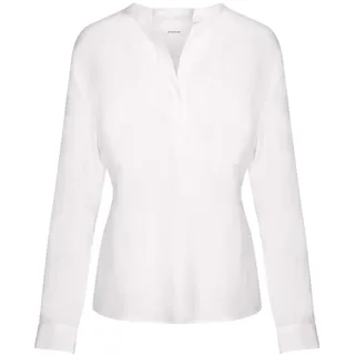 Seidensticker Damen Bluse - Fashion Bluse - Tunika Bluse - Regular Fit – Stehkragen - V-Ausschnitt - Langarm – 100% Viscose