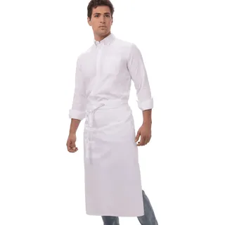Chef Works Bistro Schürze, weiß, 32-Inch Length by 27 1/2-Inch Width