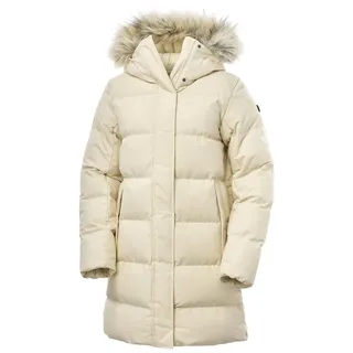 HELLY HANSEN Damen W Blossom Puffy Parka, Creme, M