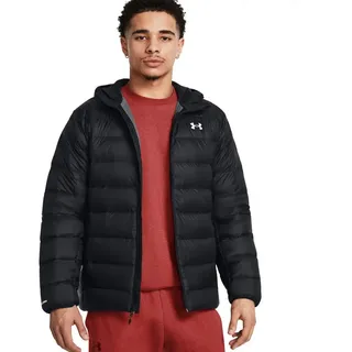 Under Armour Legend Down Hooded Jacket" in Schwarz - XXL