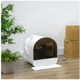 PawHut D31-050V00WT Hunde-/Katzentoilette