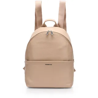 Mandarina Duck Mellow Leather Backpack Warm Taupe