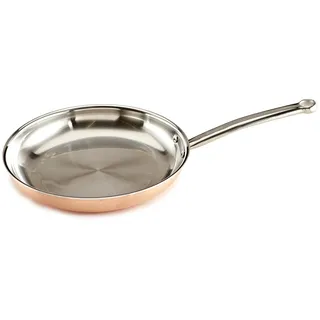 Schulte-Ufer Bratpfanne De Luxe i aus Kupfer mit einem Durchmesser von 28cm, 9550-28 i