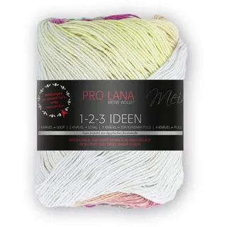 Pro Lana Woolly Hugs 1-2-3 Ideen, Baumwolle, 14 Sommer, 315 m auf 100 g
