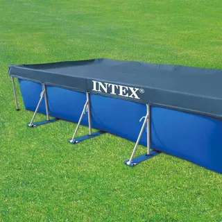 INTEX Poolabdeckung Rechteckig 450x220 cm 28039 - Blau