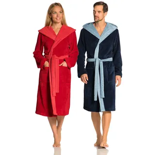 Vossen Damen & Herren Bademantel "Poppy" fox/raffia XL