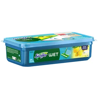 Swiffer Feuchte Bodentücher mit frischem Zitrusduft 48 Tücher, für eine schnelle und einfache Reinigung
