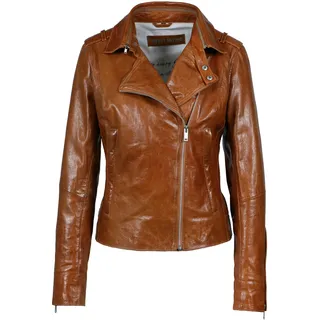 Freaky Nation Lederjacke "Glaze-FN", braun