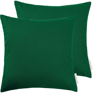 Tom Tailor Kissenbezug Dove 40 x 40 cm flaschengreen